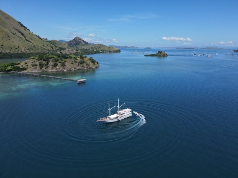 Lanakila Cruise Komodo Sailing Tour by Drone